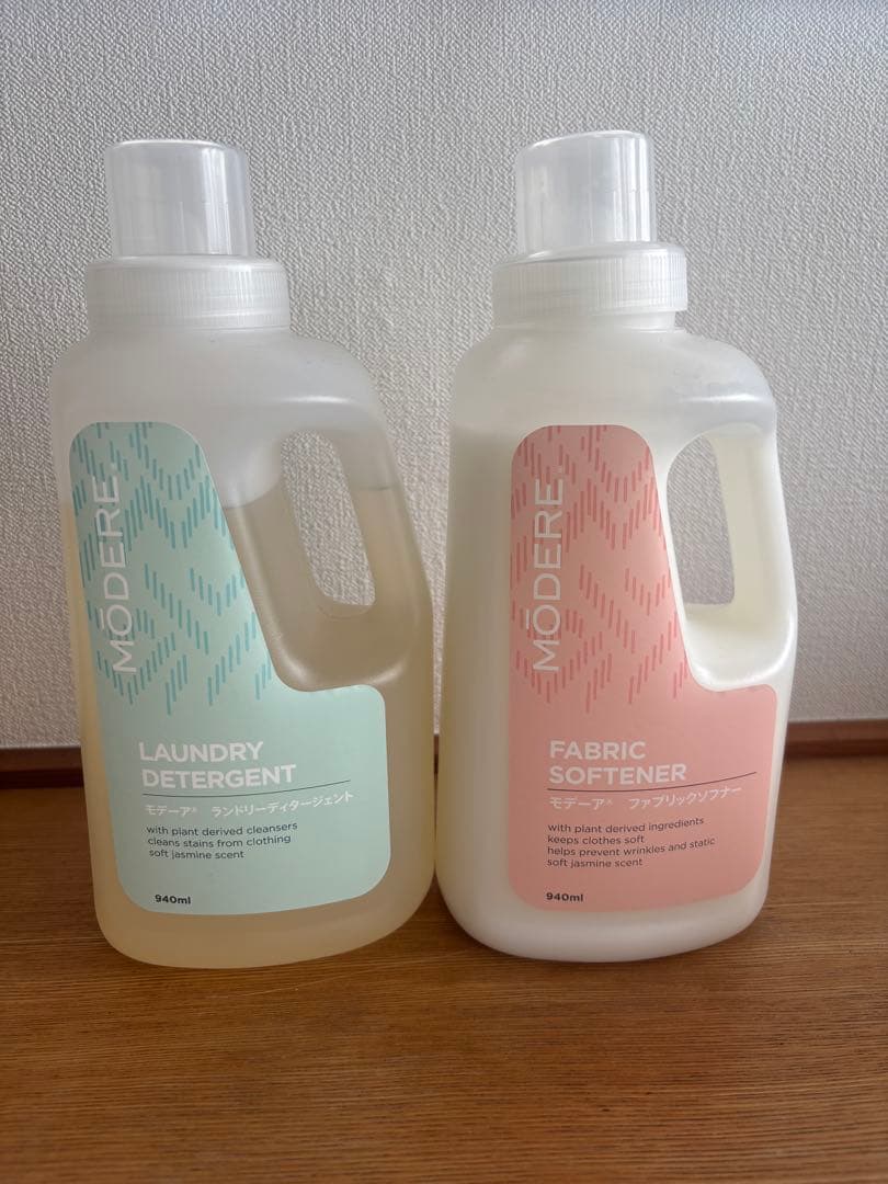 モデーア　洗濯用洗剤、柔軟剤 中古品　ノニドリンク