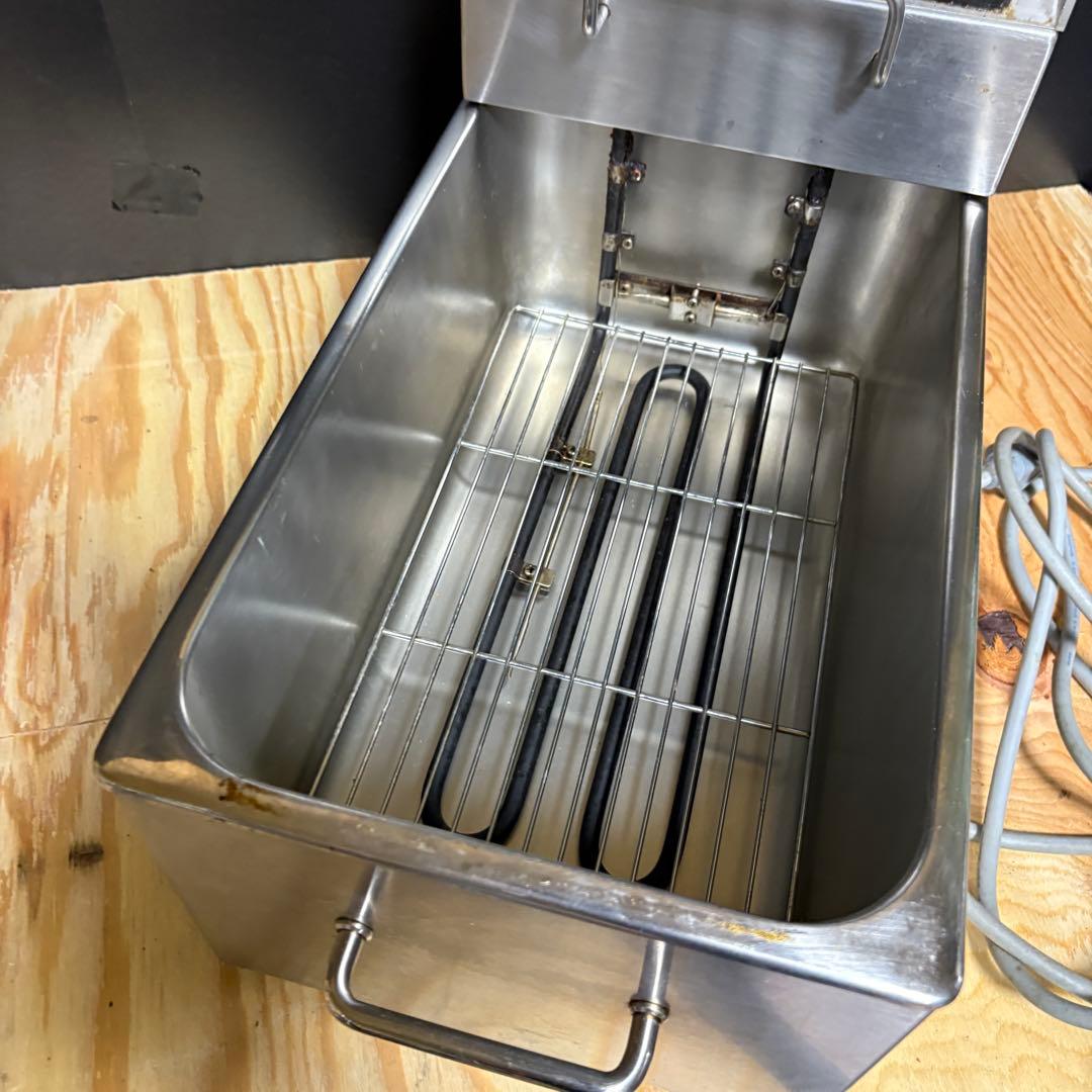 Maruzen 揚げ物鍋 MEF-M8FT 卓上フライヤー　フライヤー　業務用