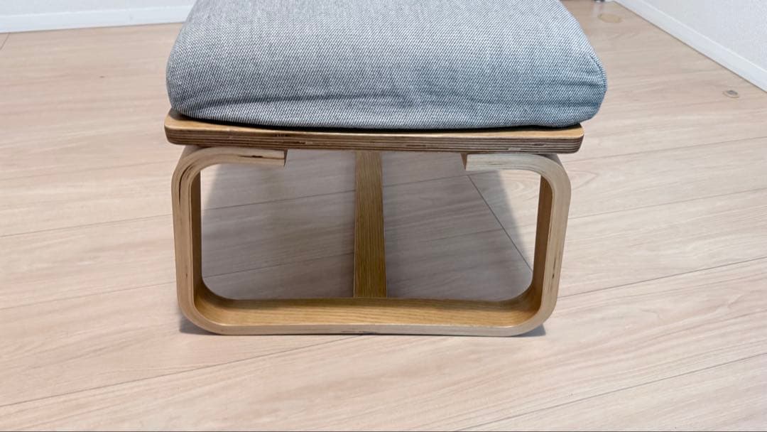 無印良品 リビングでもダイニングでもつかえるベンチ・２・オーク材　オットマン