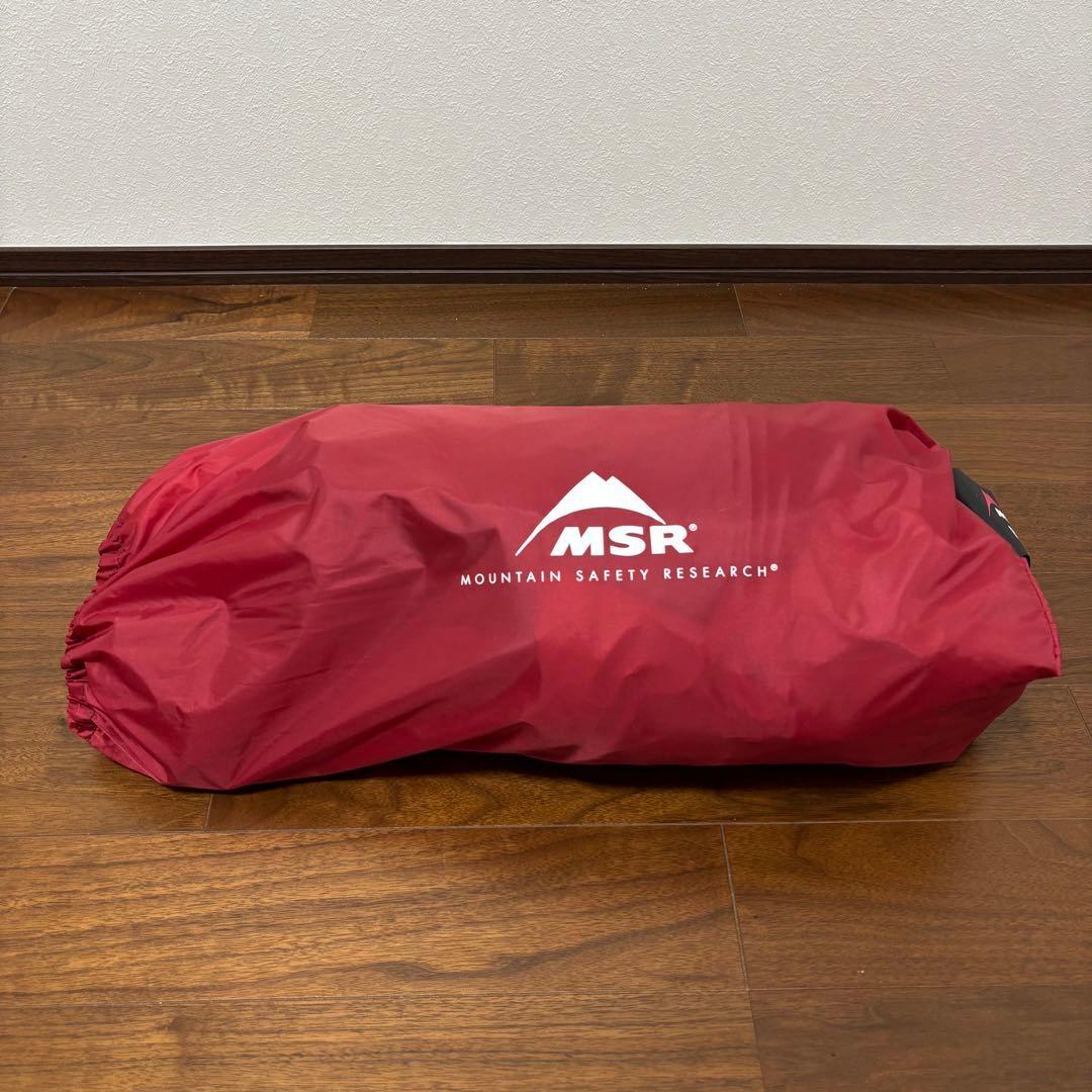 美品　MSR エリクサー2 タン　フットプリント付 ELIXIR2 テント