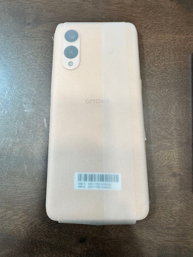 【新品未使用】arrows We2 ライトオレンジ SIMフリー