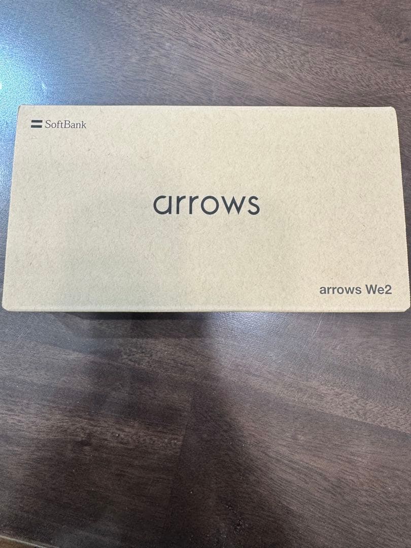 【新品未使用】arrows We2 ライトオレンジ SIMフリー