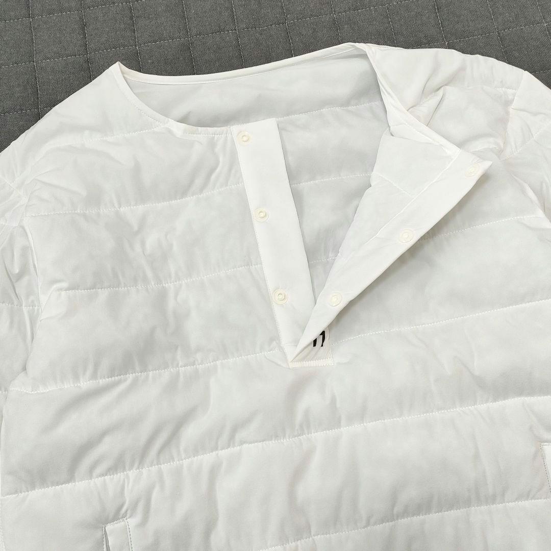 ビームスゴルフ　3way　レオフィール　中綿ブルゾン　ジャケット　高機能　白　M