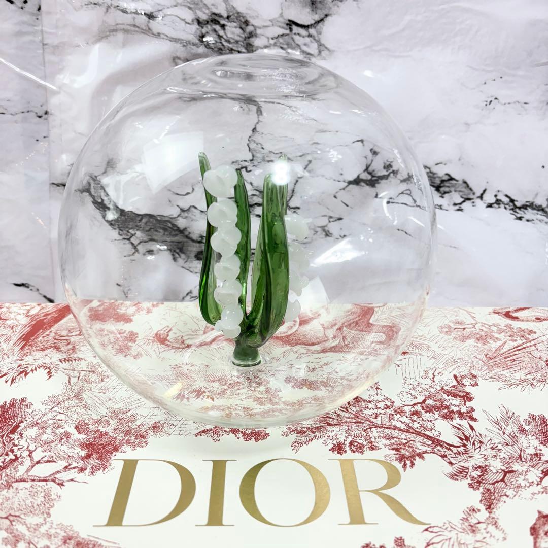 DIOR ディオール リリー オブ ザ バレー ガラスボール スズラン 新品