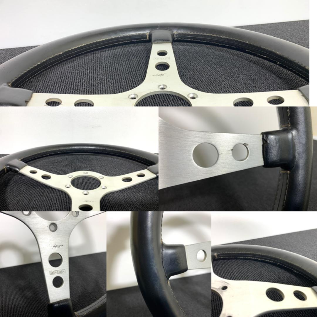 超希少 モモ クレイ レガツォーニ ステアリング 34Φ 80年製 当時物