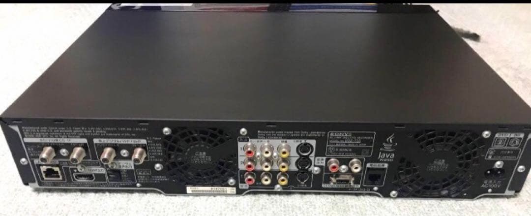 SONY ソニー　ブルーレイレコーダー　 BDZーT55 録画　再生