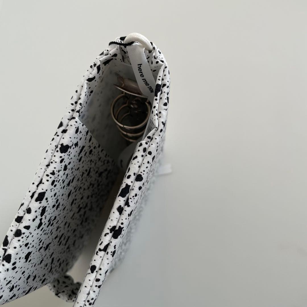 早い者勝ち　韓国　バインダー　カバー　貯金　リフィル　A6　ダルメシアン　白