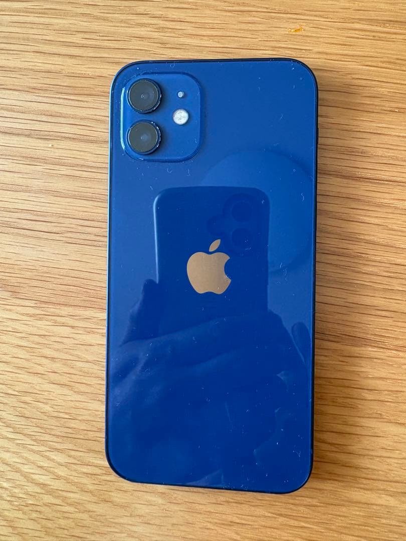 Apple iPhone 12 ブルー　初期化済　本体のみ　SIMロック解除済