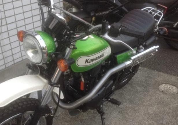 (⭐︎Tarucyan) 250TR アップマフラー パープルヘイズ