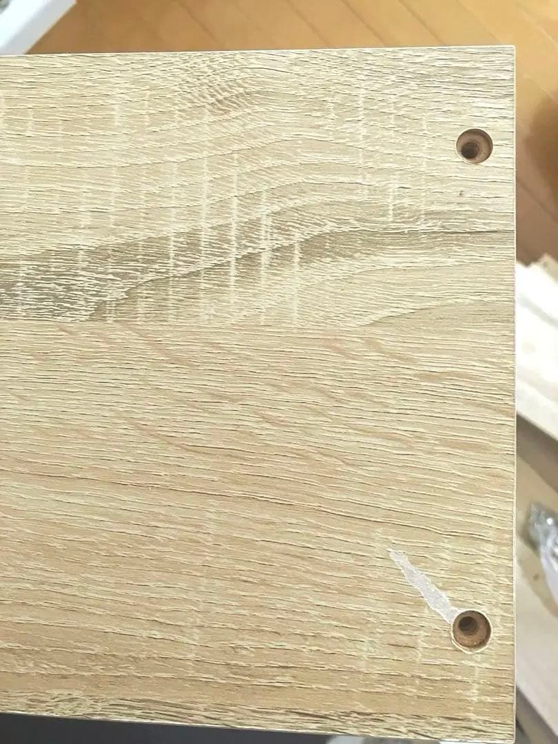 北欧風　シンプルデスク　幅100cm 深型収納　本棚