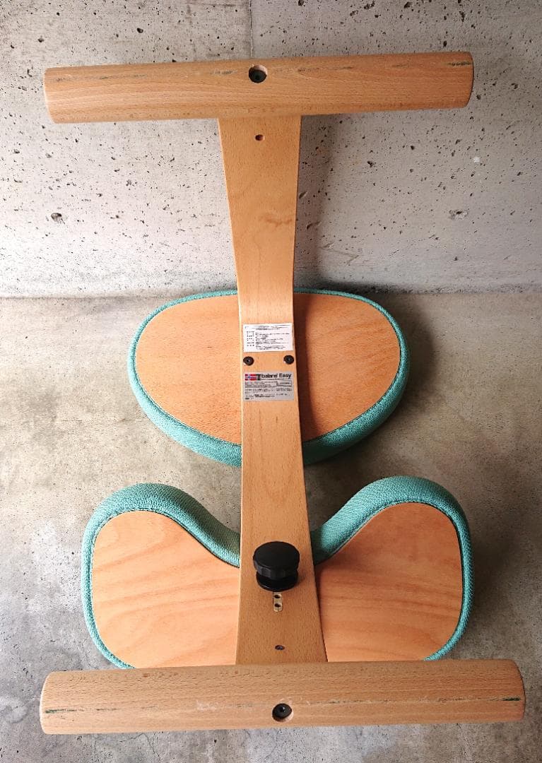 【美品】サカモトハウス バランスチェアイージー　ライトグリーン現行品