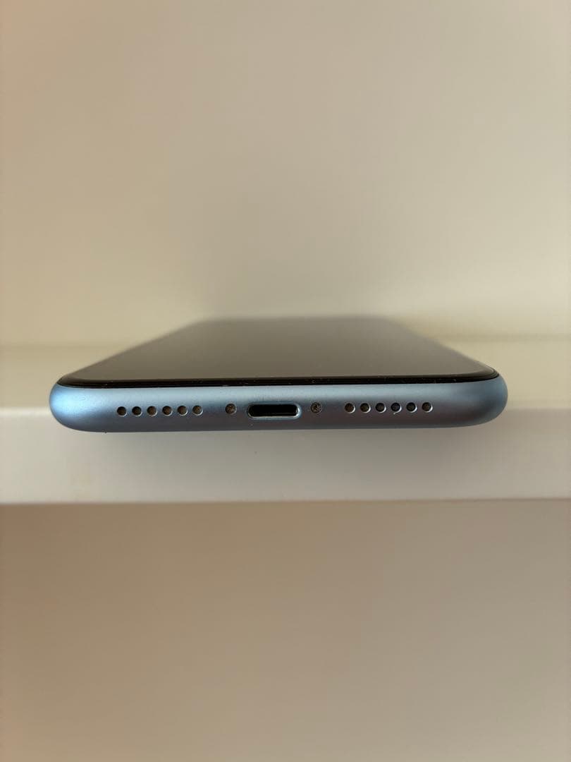 【美品中古】iPhoneXR 128GB ブルー SIMフリー Apple