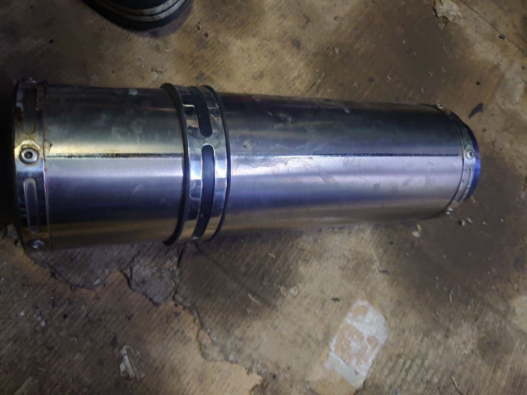 ニンジャ忍者NINJA 400R 用 OVER オーバー製スリップオンマフラー