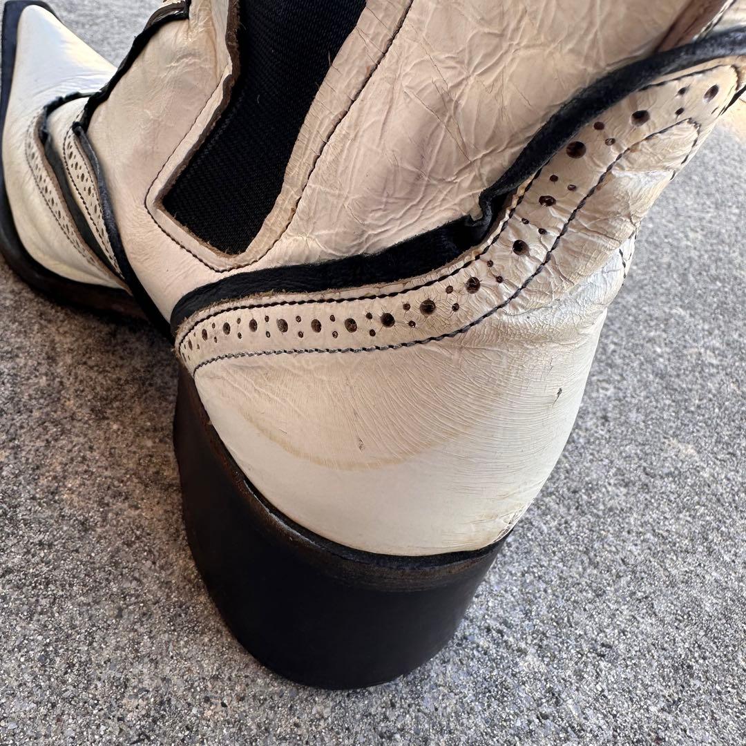 ヒロムタカハラ サイドゴアブーツ　シューズ 27.5cm LGB Y2K 平成