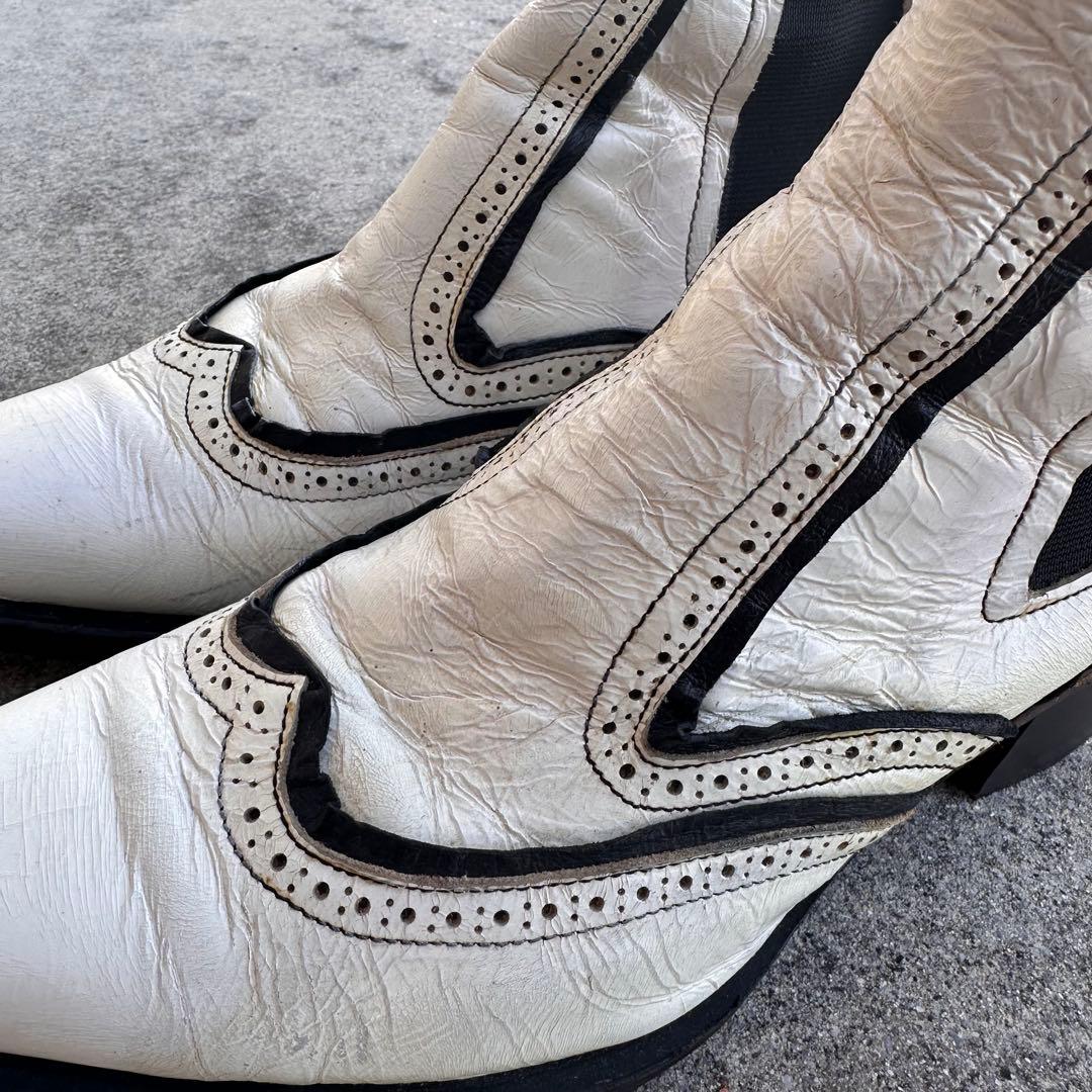 ヒロムタカハラ サイドゴアブーツ　シューズ 27.5cm LGB Y2K 平成