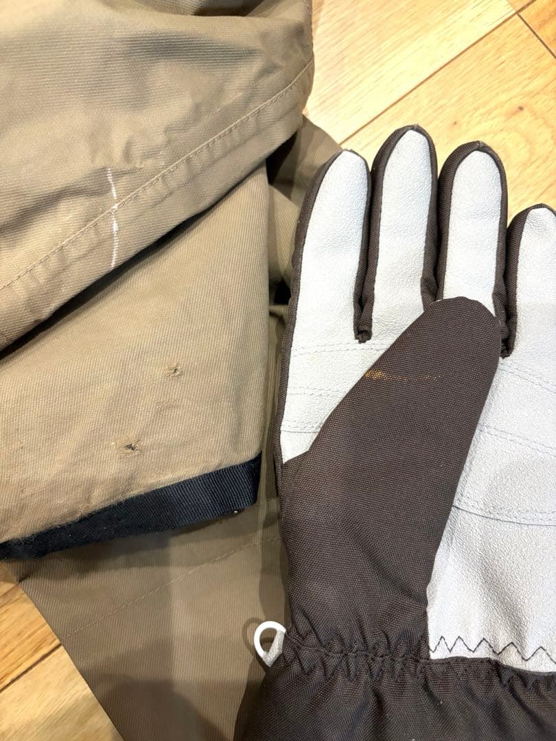 セール中‼️スノーボードウェアセット☆レディースL カーキ　スノボ　スキー☆