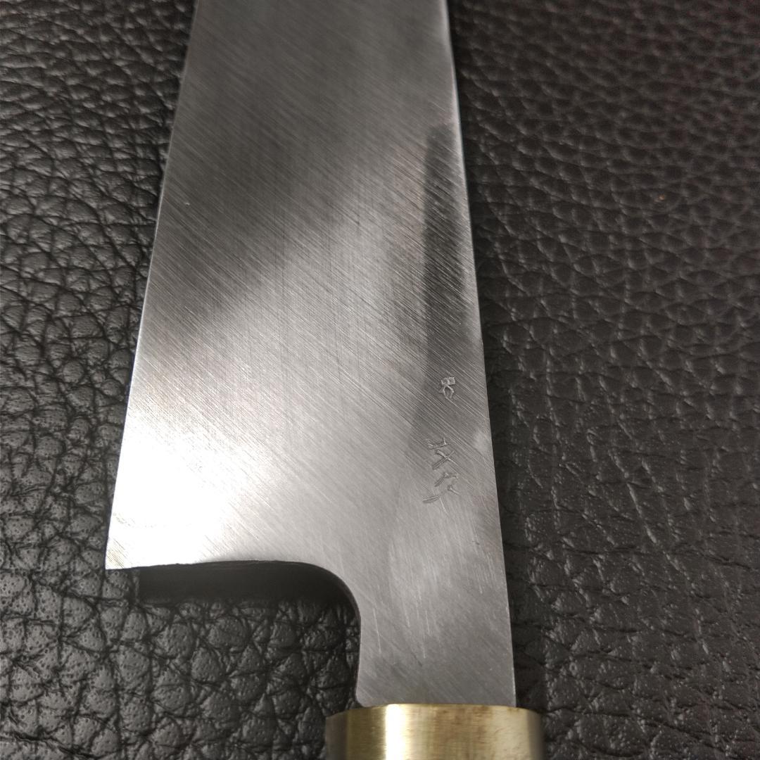 【美品】堺文久 薄刃包丁 右利き用 刃渡り約170㎜ 研ぎ済