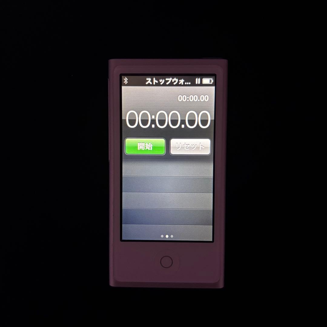 動作確認済み◆Apple iPod nano 第7世代 16GB MD480LL