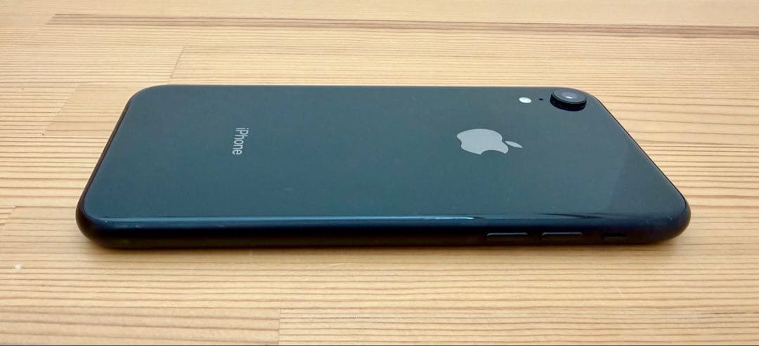 Apple iPhone XR ブラック 本体 と 箱・付属品