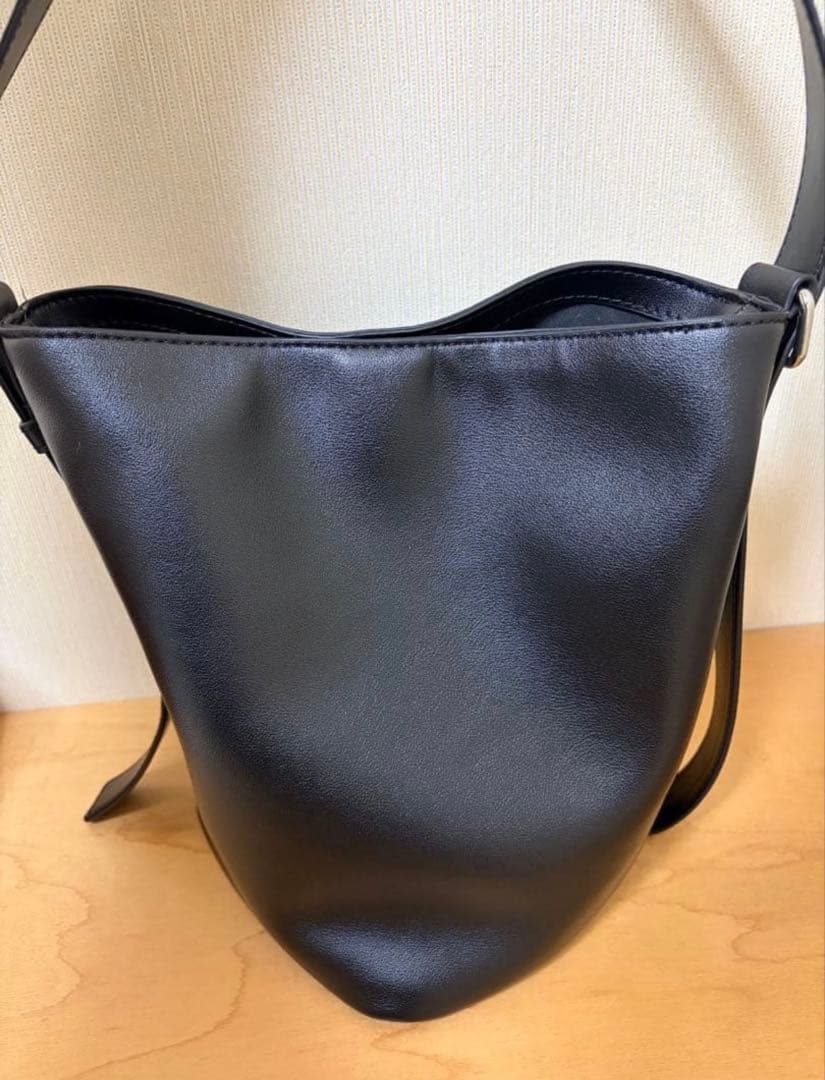 美品　アダムエロペ　スプリットレザーワンショルダー2WAYミニバッグ