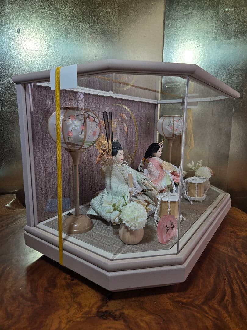 【一点限り】雛人形 ケース飾り　K47