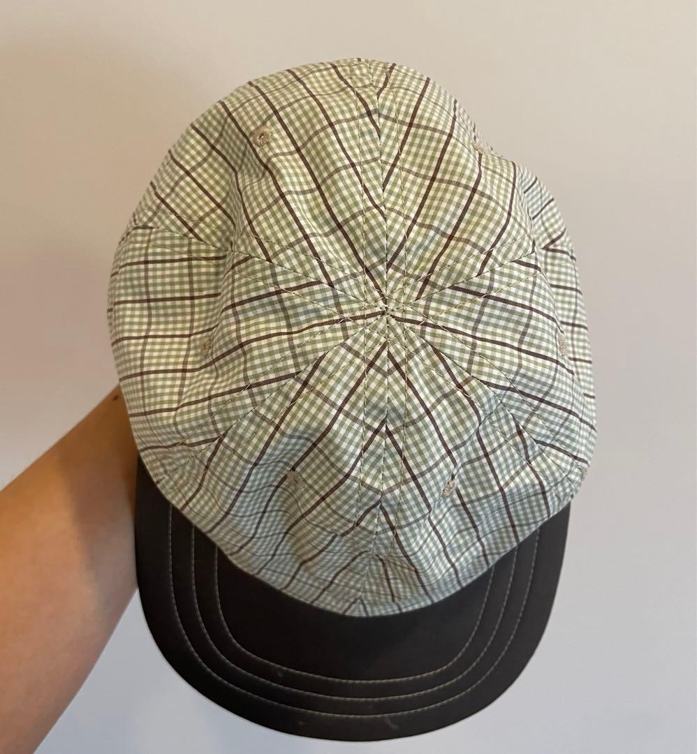 rajabrooke 3PANEL EG KAPチェックキャップ　CAP