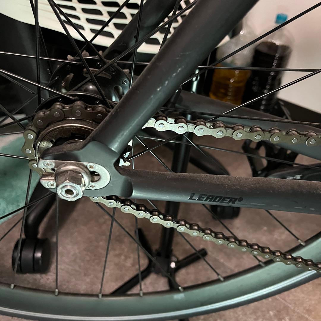 リーダーバイク　735 Mサイズ　BLACK LEADER BIKE