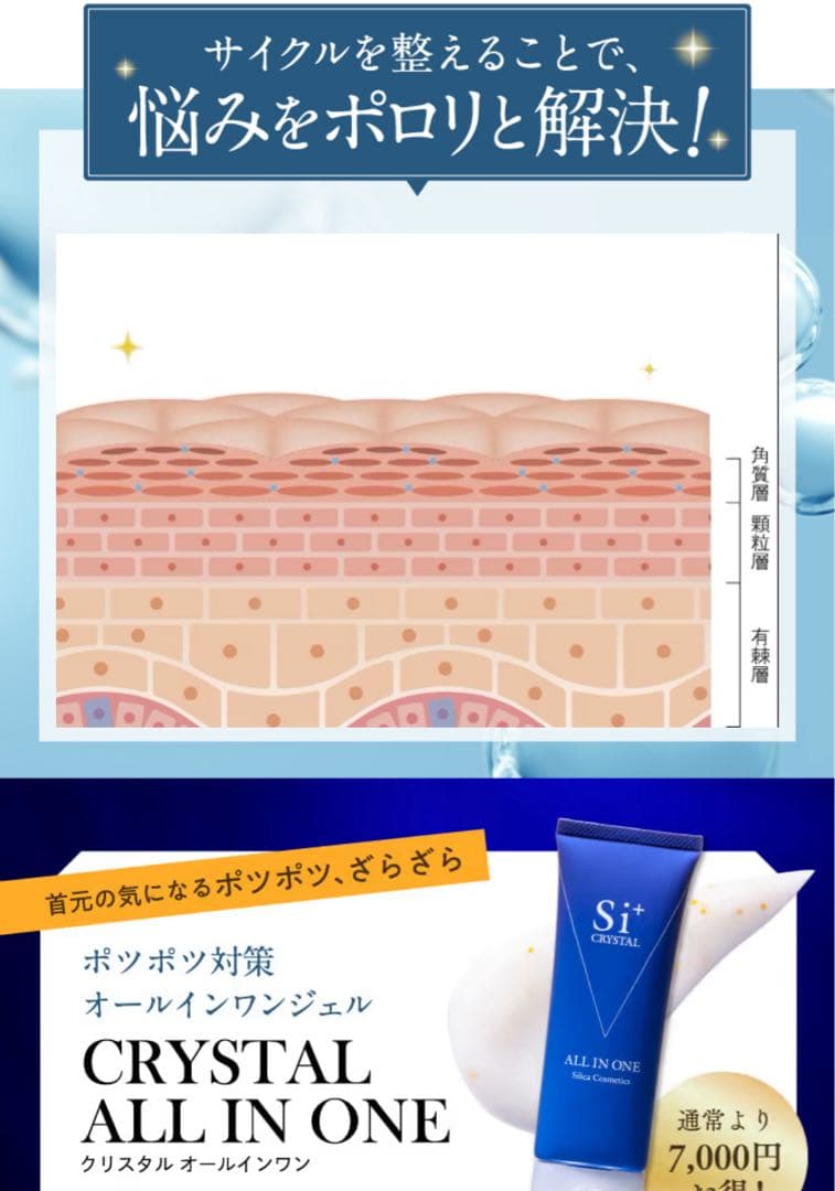 新品未使用 Si+ CRYSTAL ALL IN ONE