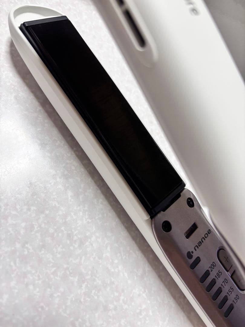 美品　Panasonic　パナソニック　ヘアアイロン　EH-HS9J　ホワイト