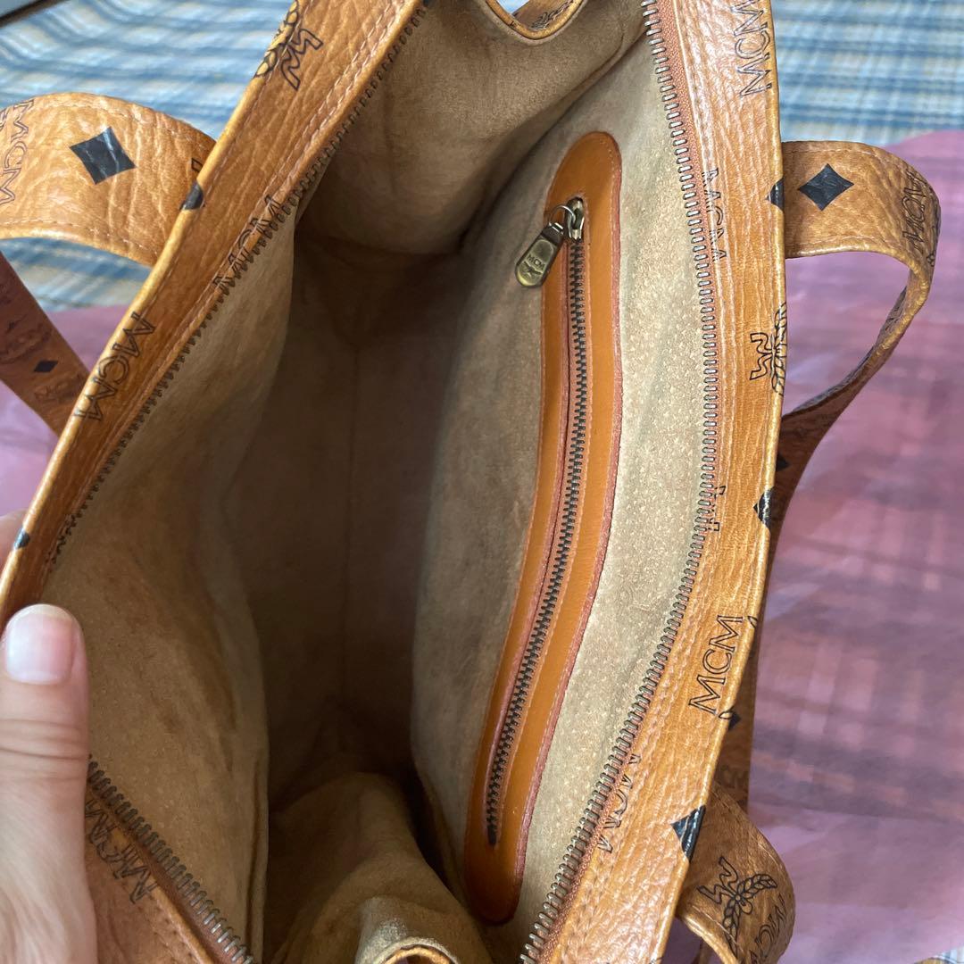 MCMロゴプリント バッグ