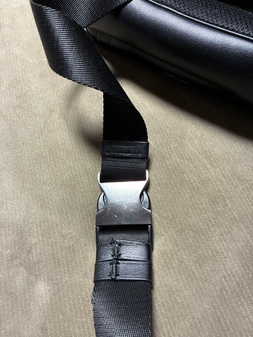 新年特割COACH ブラック レザー ショルダーバッグ　ヘタリなし