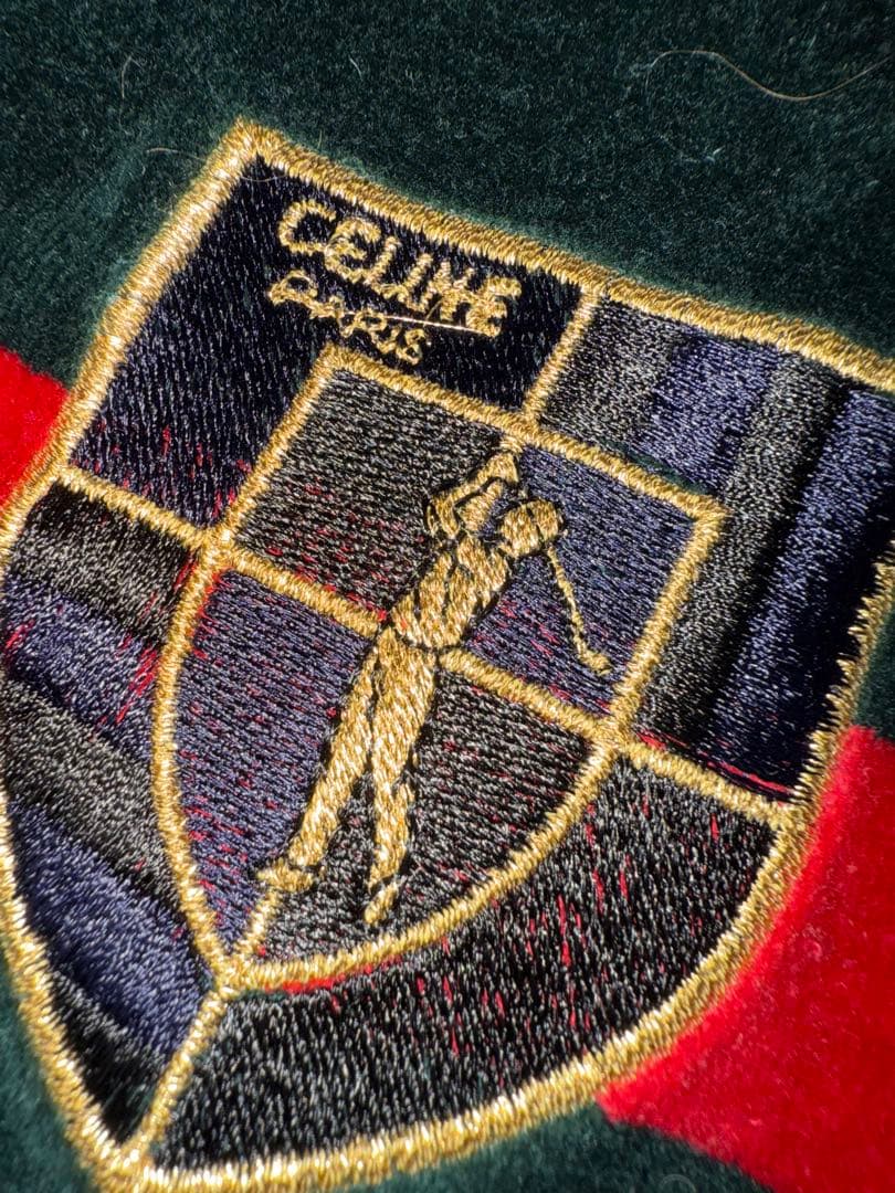 CELINE セリーヌ ヴィンテージ ベロア トレーナー スウェット