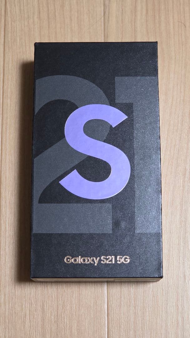 【箱・付属品あり】Galaxy S21 本体 ファントムバイオレット