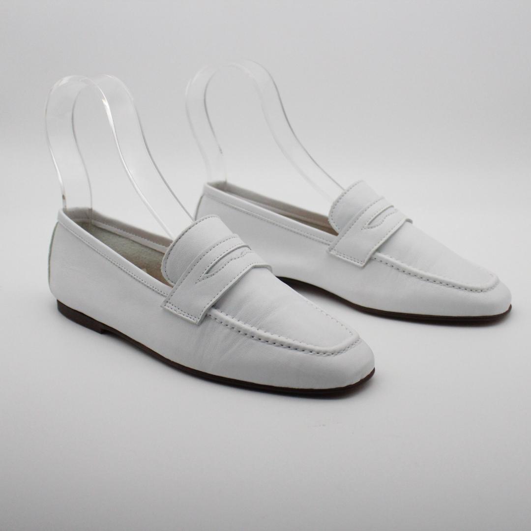 53■新品♪コルソローマ9 本革コンフォートローファー(37)