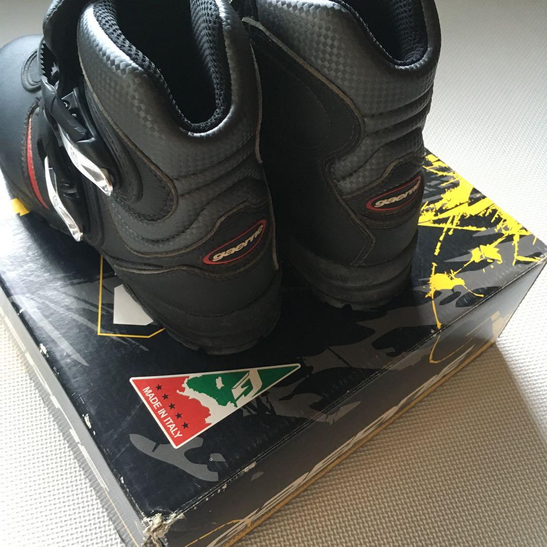 GAERNE ガエルネ Tough Gear Black/ライディングシューズ