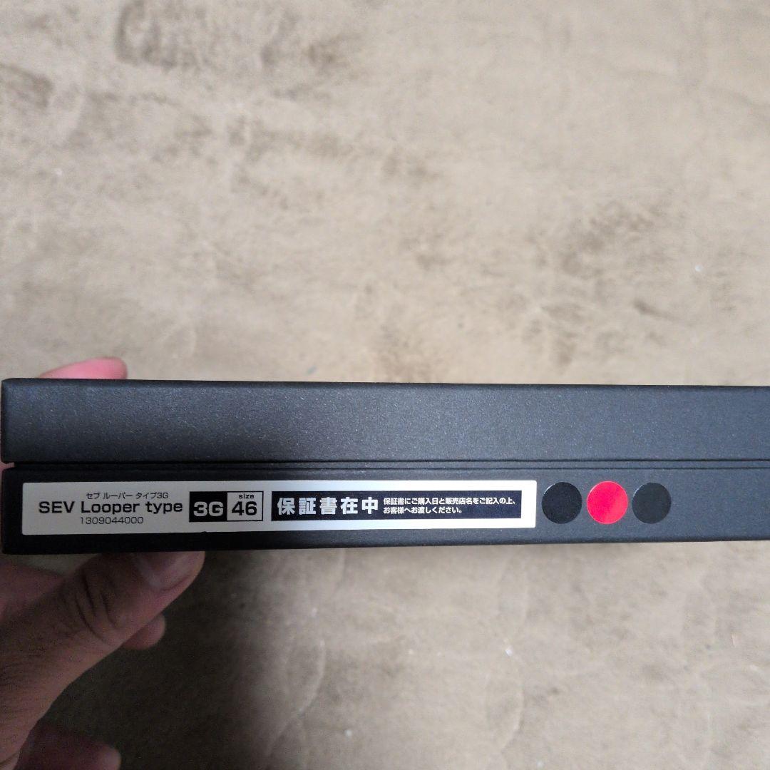 SEV Looper type 3G ネックレス 赤/黒