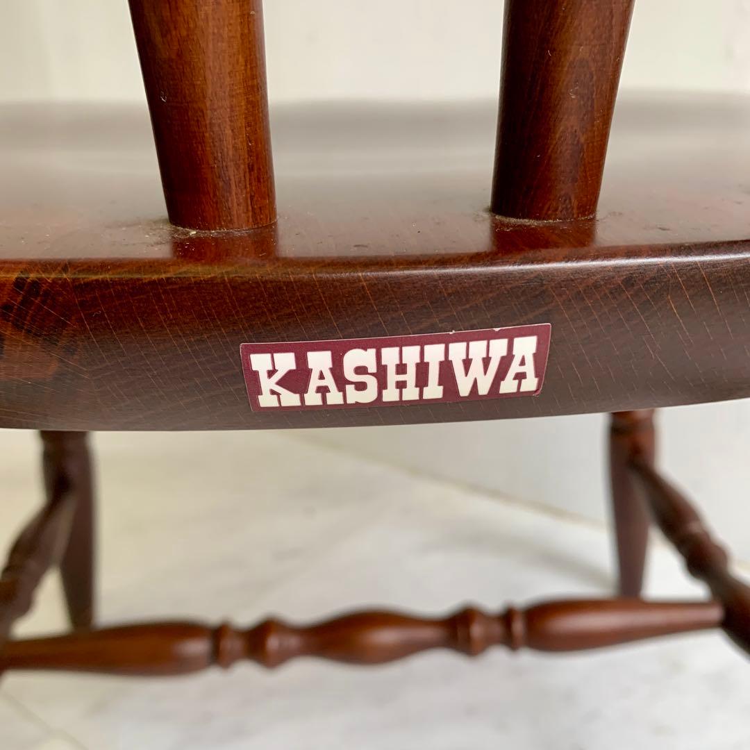 【柏木工】ウィンザーチェア／ダイニングチェア／飛騨家具 ②