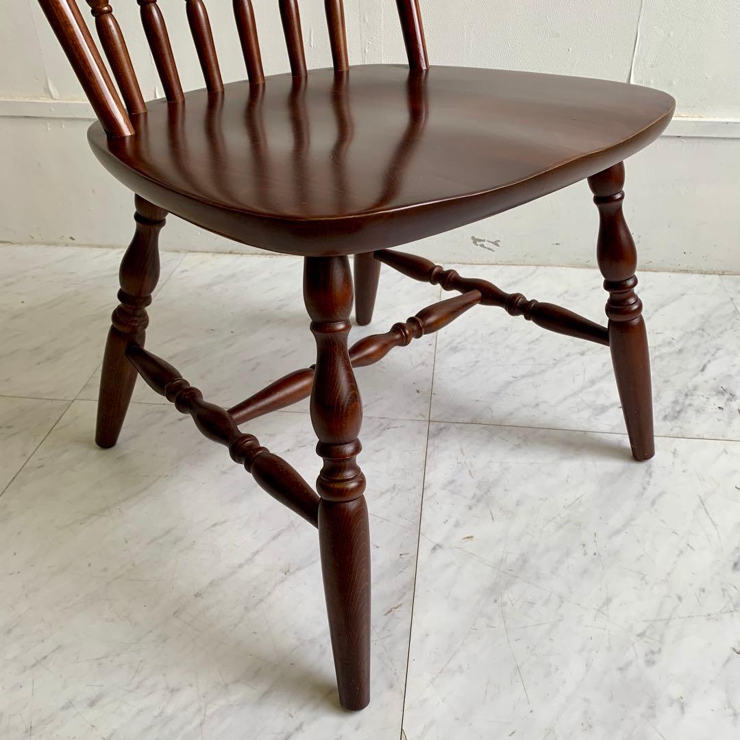 【柏木工】ウィンザーチェア／ダイニングチェア／飛騨家具 ②