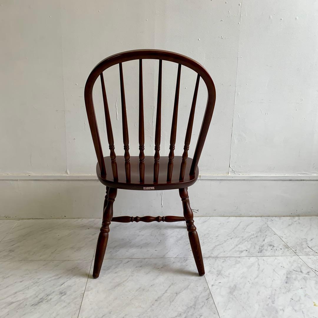 【柏木工】ウィンザーチェア／ダイニングチェア／飛騨家具 ②