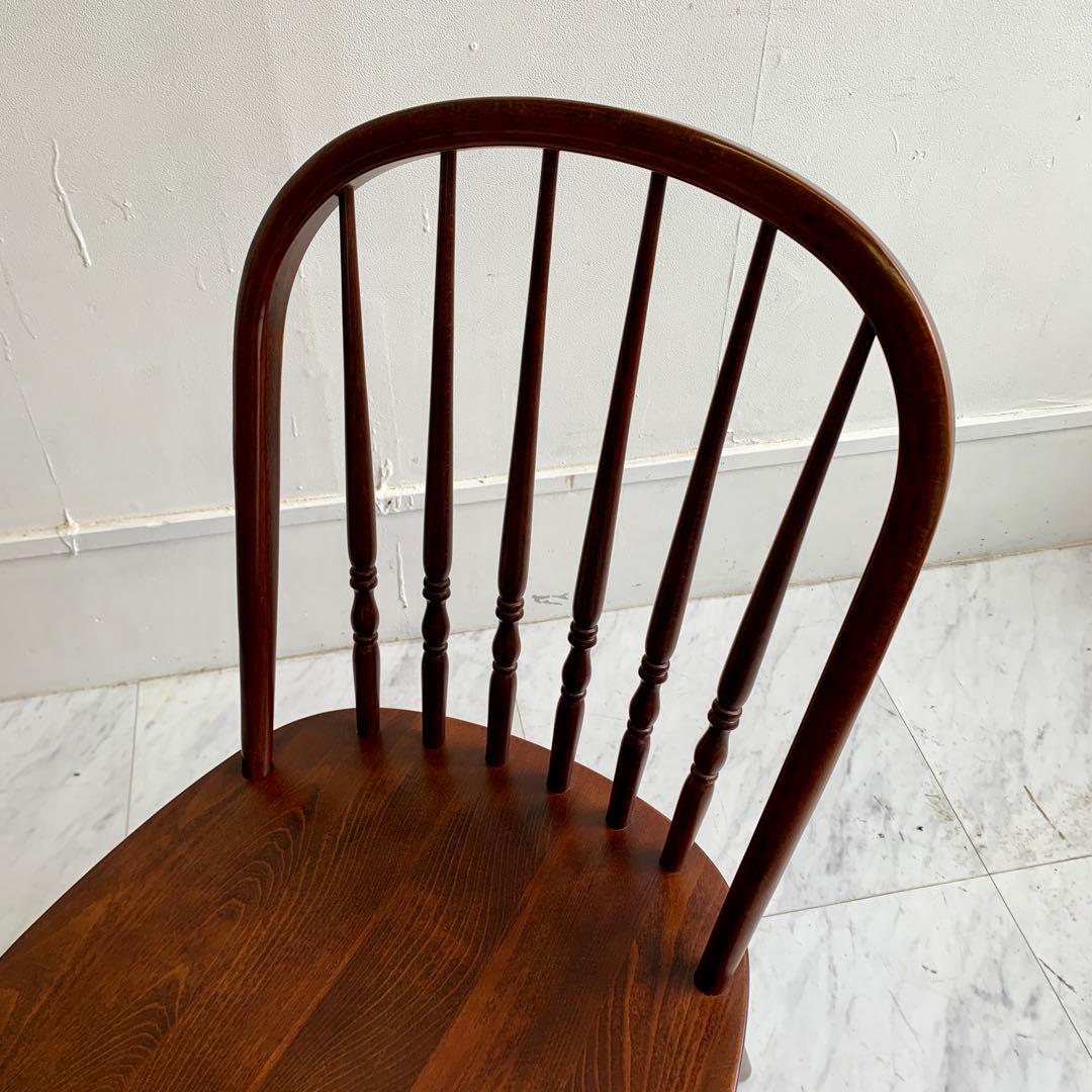【柏木工】ウィンザーチェア／ダイニングチェア／飛騨家具 ②