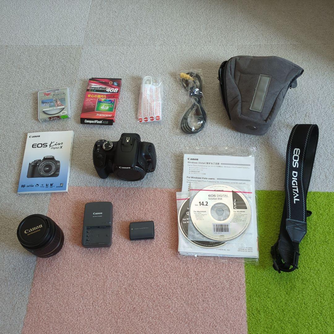 Canon EOS Kiss X デジタル一眼レフカメラ