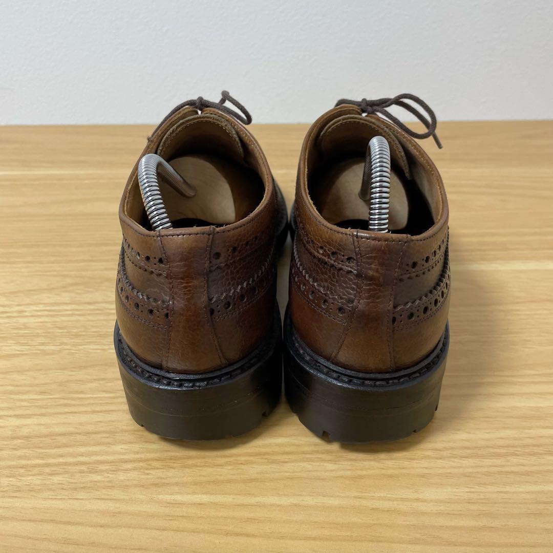 クロケットアンドジョーンズ　ドレスシューズ　革靴　レザー　ブラウン　6