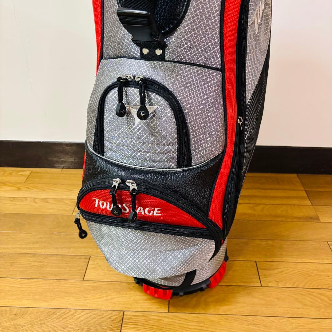美品　ブリヂストン TOURSTAGE ツアーステージ キャディバッグ 送料込