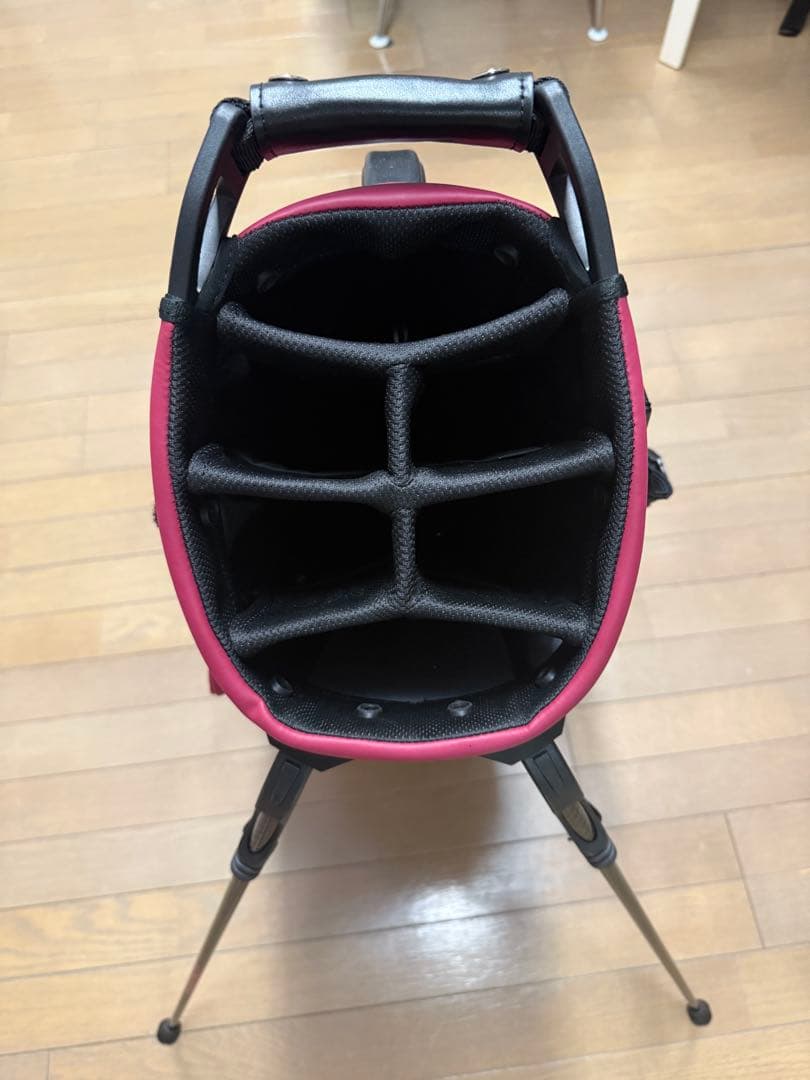 J.LINDEBERG キャディバッグ スタンド付き9型