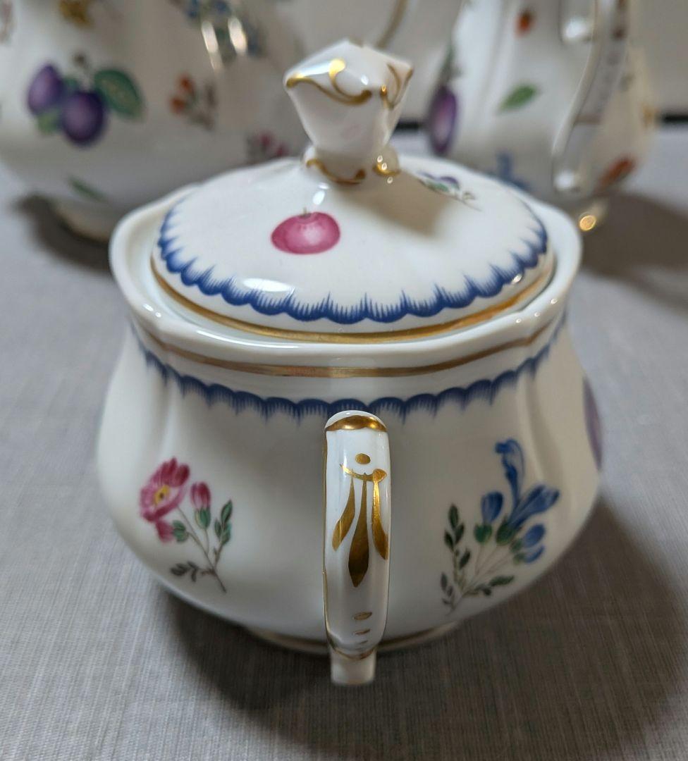 リチャードジノリ　イタリアンフルーツ　ティーセット