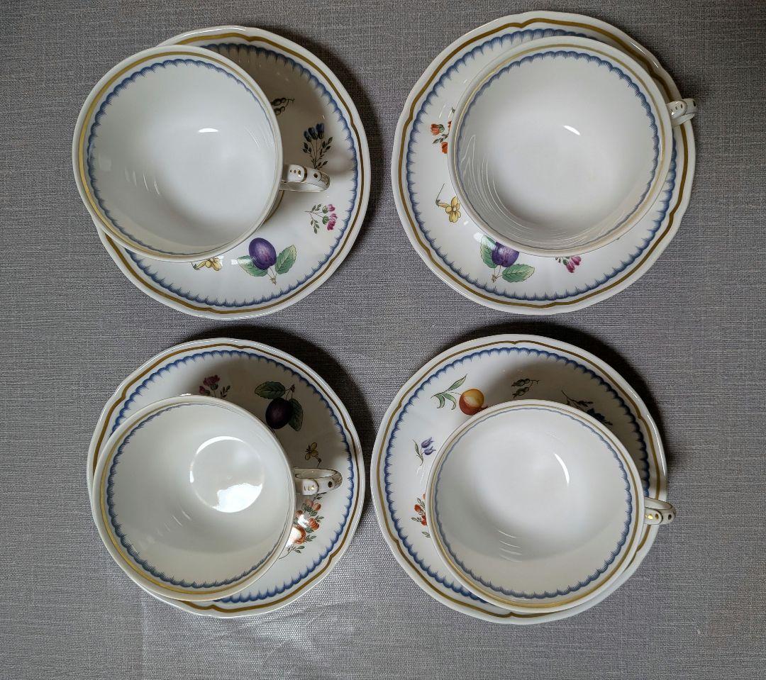 リチャードジノリ　イタリアンフルーツ　ティーセット