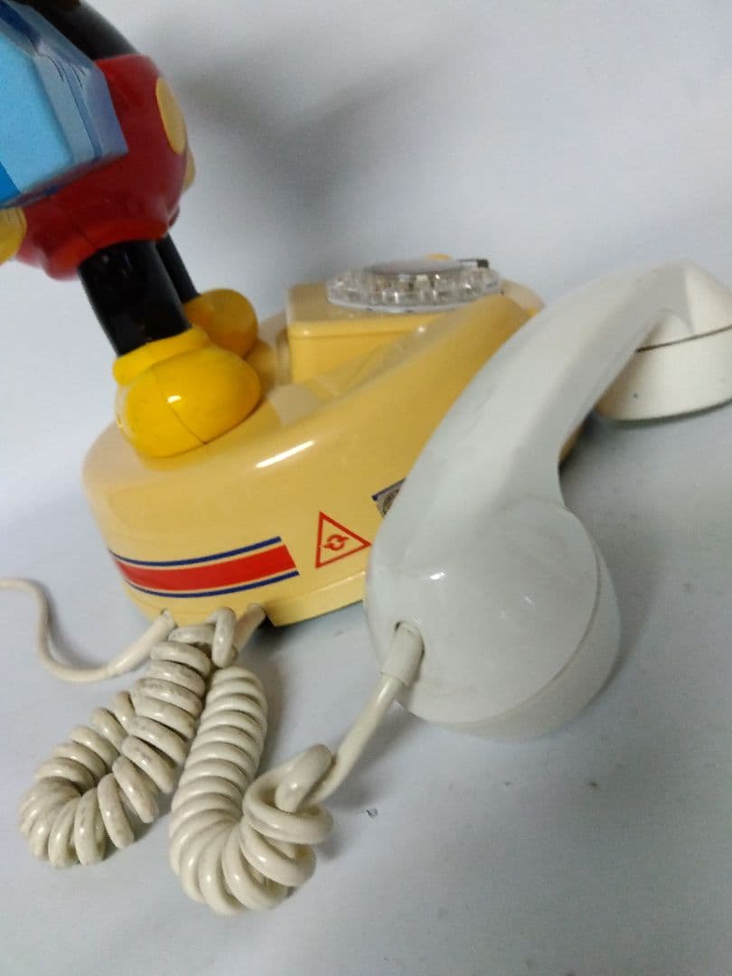ミッキーマウス　電話機　ダイヤル式　動作確認済　希少品