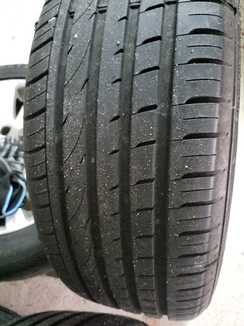 わ*ら様 235/50R18 ヴェルファイア純正ホイール タイヤセット 4本