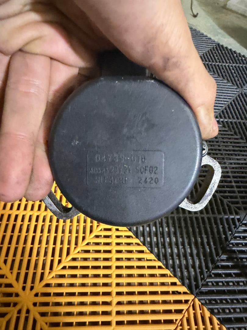 sr20det s14シルビア 　クランク角センサー 実働9万キロ外し