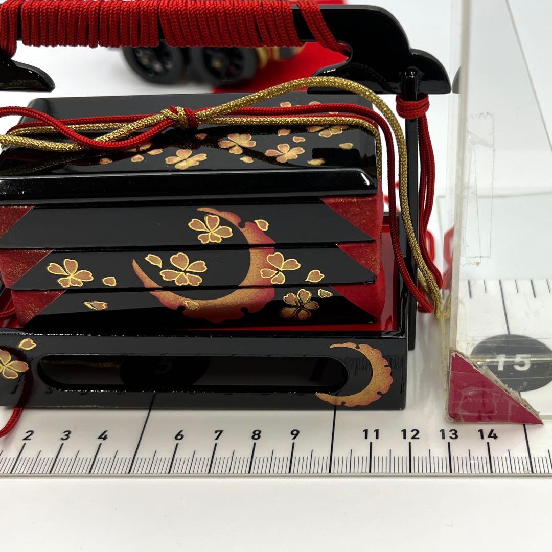 雛人形　桃の節句　雛道具　神楽　雪輪桜